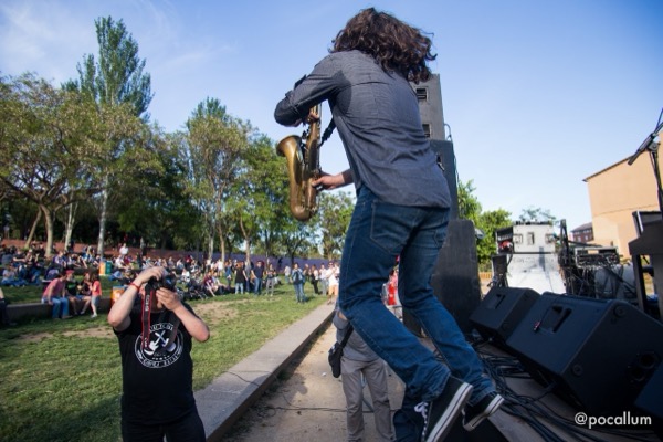 Picnik de blues 2017 amb: Big Band de la Escola-Taller de Blues de Barcelona, Simews Shocks i Enma Fernández