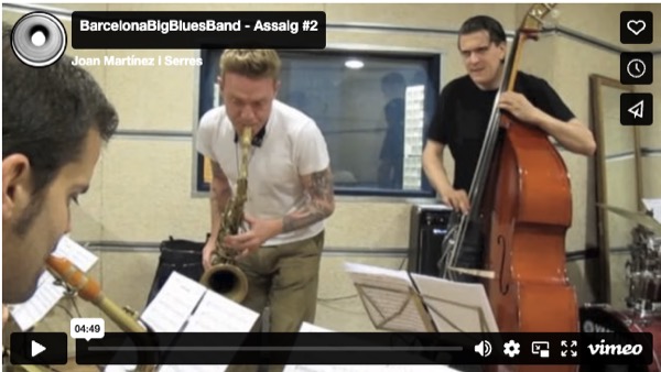 Vídeo - Assaig de la Barcelona Big Blues Band